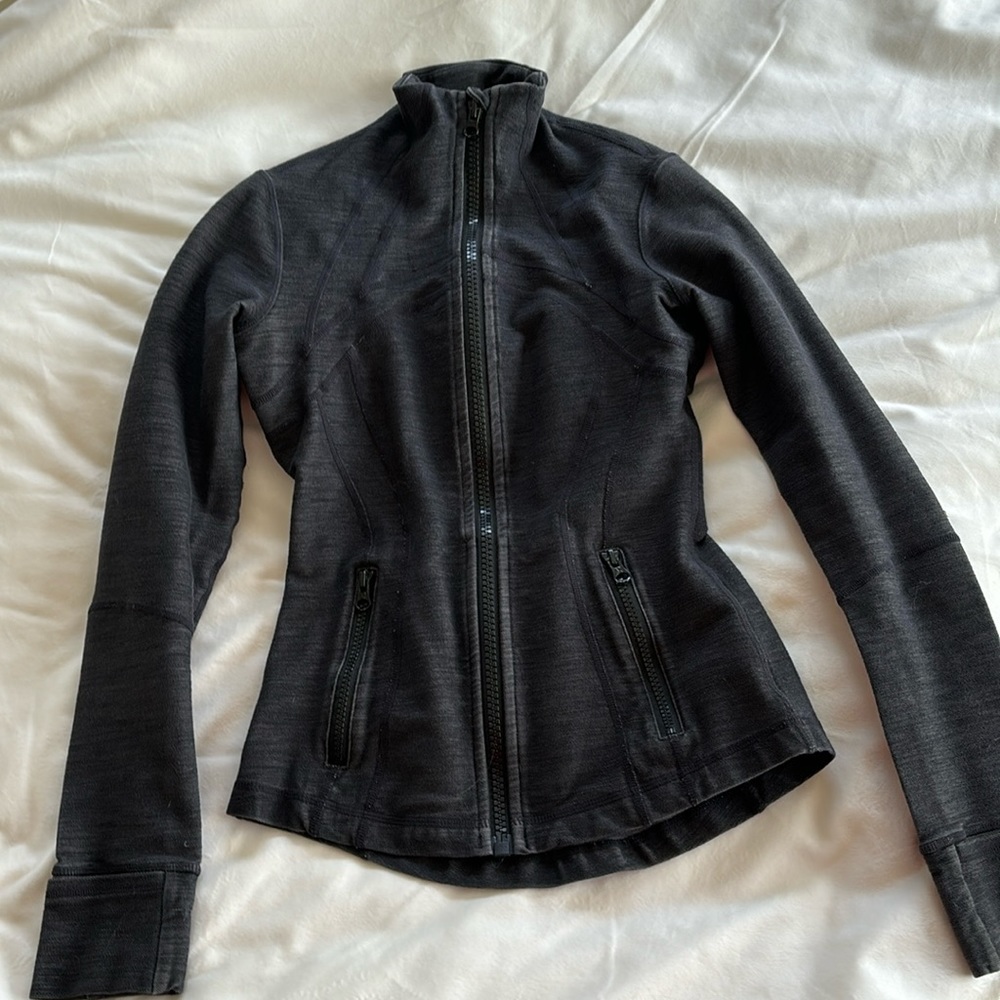 Lululemon define jacket, dark grey, size 2